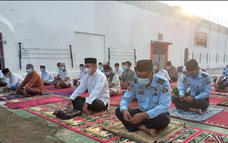 Berkah Lebaran, Ratusan Warga Binaan Lapas Purwakarta Dapat Remisi