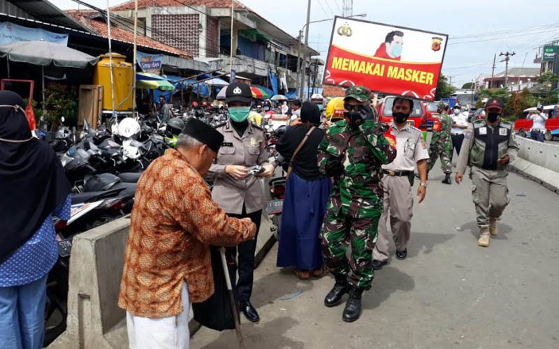 Tekan Penyebaran Covid-19, Polres Purwakarta Terus Gencar Operasi Yustisi