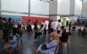 Target 2000 Orang, Pedagang Pasar di Purwakarta Jadi Sasaran Vaksinasi Covid-19