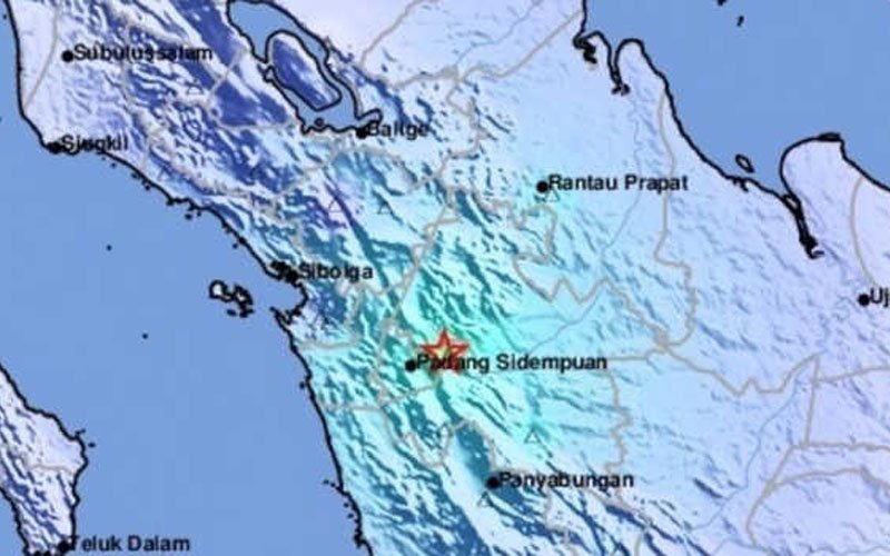 Video: Gempa Magnitudo 5,3 Guncang Kabupaten Padang Lawas Utara Sumut