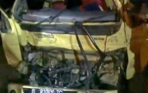 Innalillahi, Sopir Meninggal Dalam Kecelakaan Truk Sayur di Tol Purbaleunyi