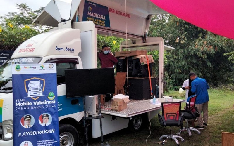 DPMDes Jabar Gelar Gebyar Vaksinasi Jabar Juara Bertajuk Merdeka Covid-19