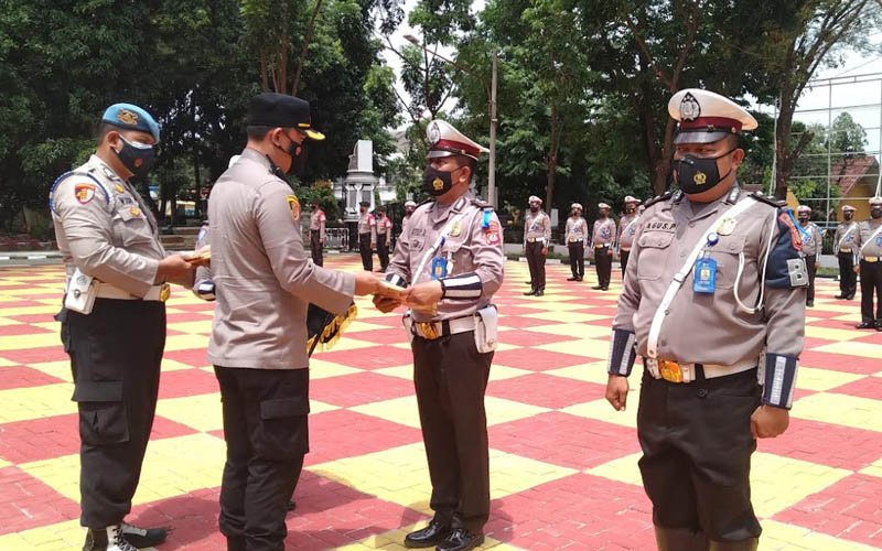 Hari Jadi ke-66, Polantas Purwakarta Diharap Makin Semangat Dalam Bertugas