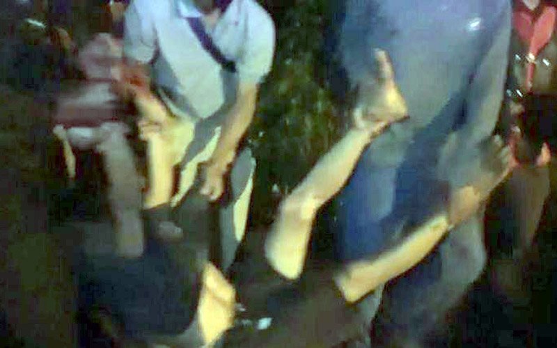 Seorang Pria Jadi Sasaran Massa Lantaran Maling di Rumah Warga Kampung Jati Pasawahan