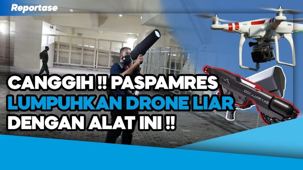 Video: Paspampres Tembak 15 Drone Liar Saat Pembukaan PON XX Papua 2021