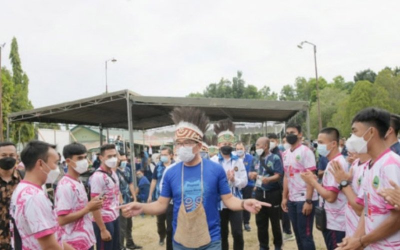 Gubernur Jabar Datangi Papua Jenguk Kontingen Jawa Barat di PON XX Papua 2021