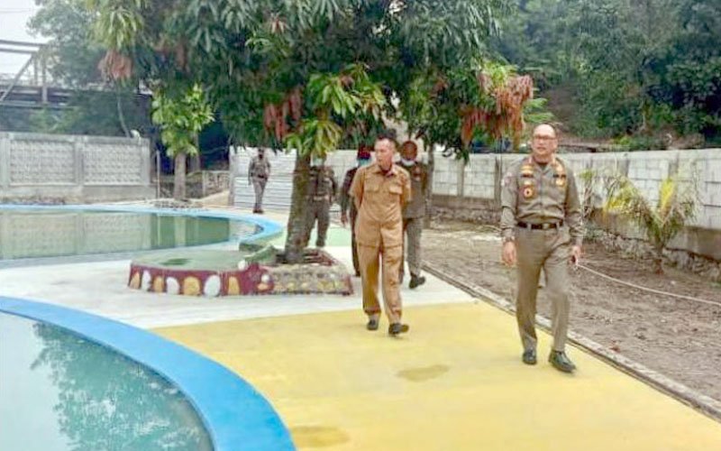 Sanksi Administrasi Tidak Berizin, Wisata Taman Air Gulampok Dimungkinkan Bisa Dibongkar