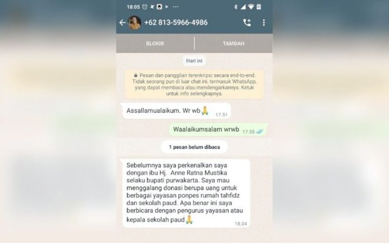 Lagi, Modus Penipuan Mencatut Nama Bupati Purwakarta Kembali Terjadi, Waspadalah!