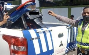 Kecelakaan Sepeda Motor Tabrak Mobil Pickup, Seorang Siswa SMK Meninggal Dunia