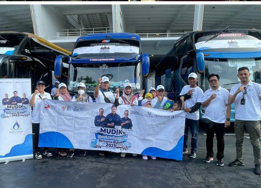 Jasa Tirta II Dukung Mudik Gratis BUMN 2023, Sediakan 4 Rute Pemberangkatan