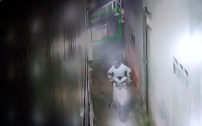 Waspada! Aksi Pencurian Motor di Sindangkasih Purwakarta Terekam CCTV
