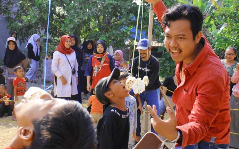 Meriahkan HUT RI Ke-78, Karang Taruna Karya Mandiri Pasawahan Gelar Perlombaan