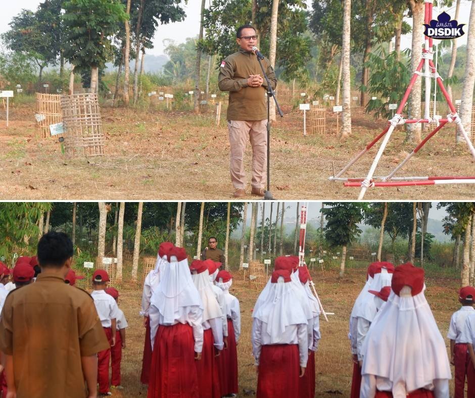 Kepala Dinas Pendidikan Kabupaten Purwakarta, Dr. H. Purwanto, M.Pd pada hari Senin, 11 September 2023 memimpin apel pagi