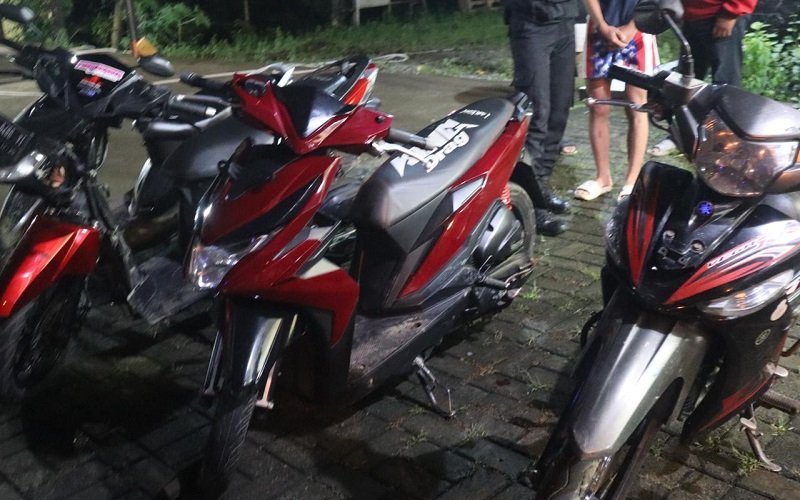 Polres Purwakarta Bubarkan Balapan Liar, Lima Pemuda Diamankan