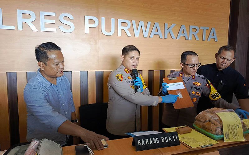 Jadi Kurir Sabu, Anak Pedangdut Lilis Karlina Ditangkap Polres Purwakarta