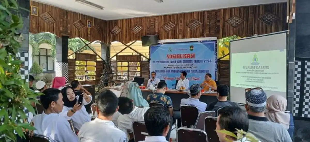 Sosialisasi penyesuaian tarif PDAM Purwakarta (Foto: Ist)