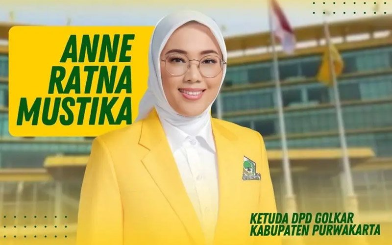 Anne Ratna Mustika Dipastikan Maju di Pilkada Purwakarta 2024