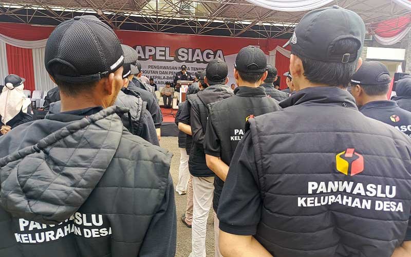 Masa Tenang, Bawaslu Purwakarta Imbau Pengawas Pemilu Jaga Profesionalitas