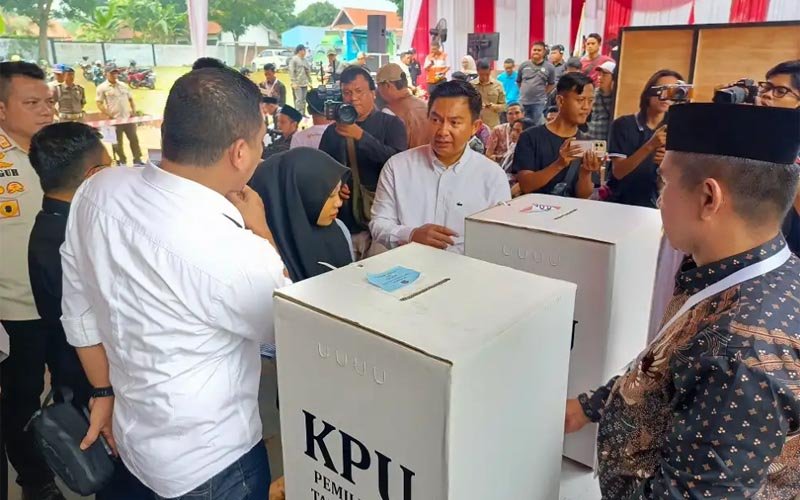 Simulasi Pemungutan Suara, KPU Purwakarta Hadirkan Lansia dan Disabilitas