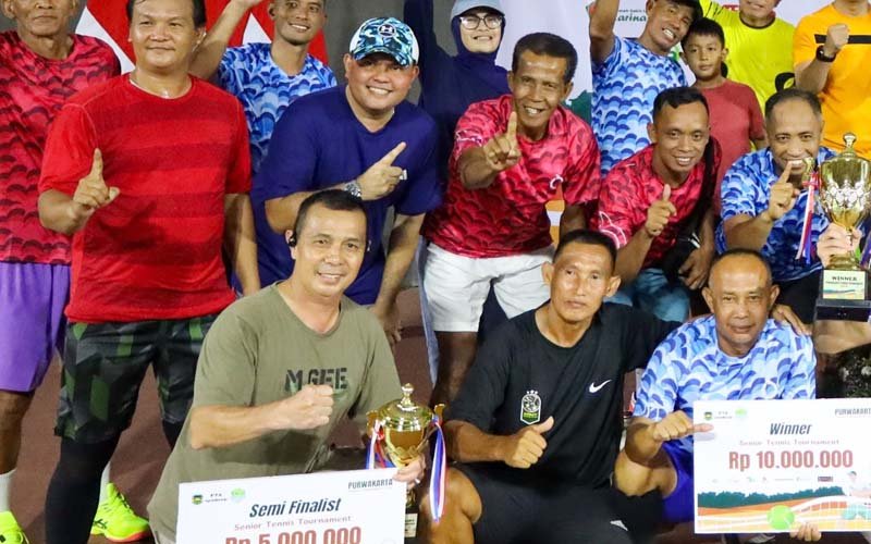 Belasan Klub Ikuti Ajang Purwakarta Tennis Tournament 2024