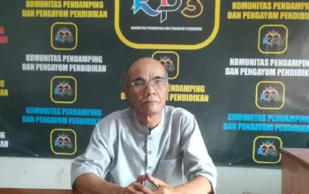 Sekretaris Komunitas Pendamping dan Pengayom Pendidikan (KP3), Agus M Yasin (Foto Ist)