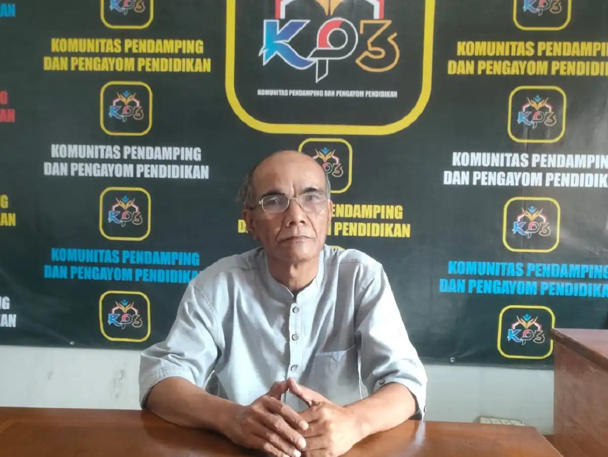 Sekretaris Komunitas Pendamping dan Pengayom Pendidikan (KP3), Agus M Yasin (Foto Ist)