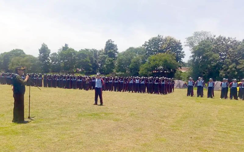 SMAN 1 Wanayasa Gelar P5 di Markas Armed 9 Pasopati Kostrad