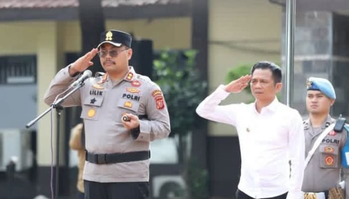 Bupati Purwakarta Hadiri Apel Gelar Pasukan Operasi Ketupat Lodaya 2025 untuk Pengamanan Idul Fitri