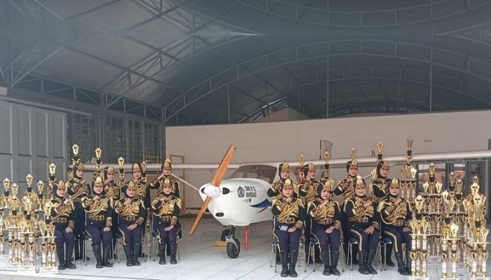 Tim Paskibra Brigata SMPN 3 Purwakarta Tampil Memukau di Ajang LKBB Tingkat Jawa Barat