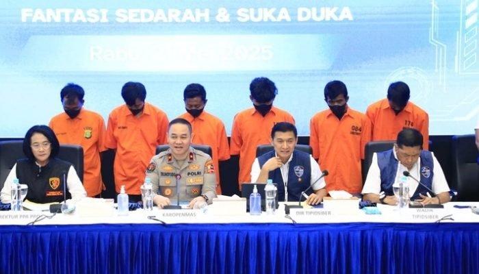 Polri Ungkap Kasus Eksploitasi Seksual Anak di Facebook, Enam Tersangka Diamankan