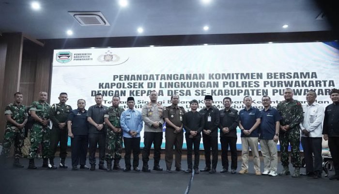 Pemkab dan Polres Purwakarta Komitmen Kawal Pembangunan Desa Pemkab dan Polres Purwakarta