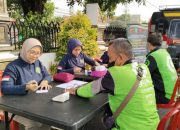 Pengemudi Ojol di Purwakarta Antusias Periksa Kesehatan Gratis