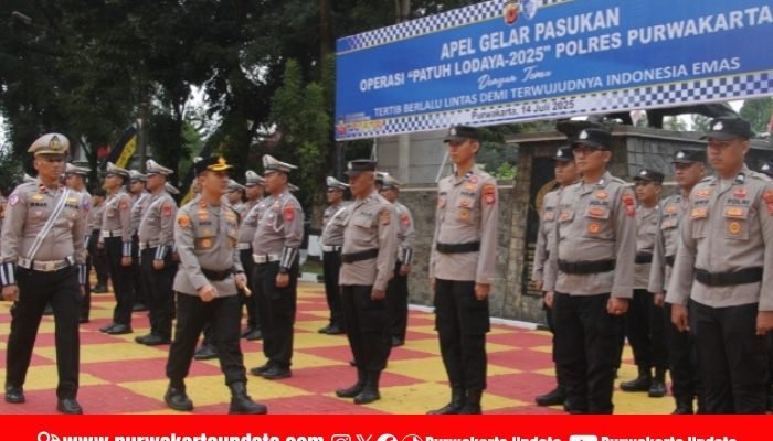 Polres Purwakarta Gelar Operasi Patuh Lodaya 2025, 7 Pelanggaran Ini Jadi Sasarannya