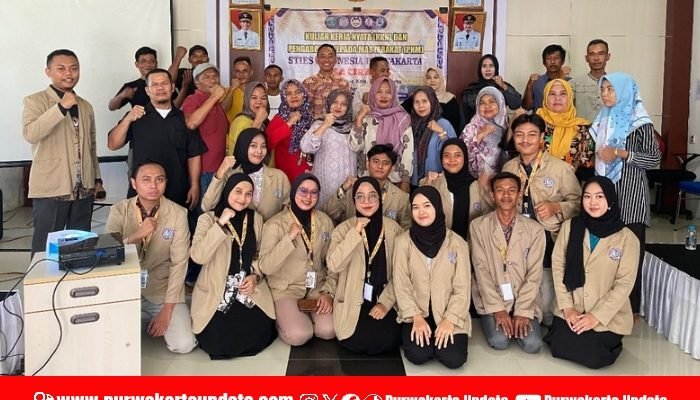 Bawa Misi Ekonomi Syariah, Mahasiswa STIES Purwakarta Gelar KKN di Ciracas