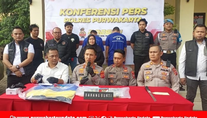 Dua Anggota Geng Motor Ditangkap, Polres Purwakarta Ungkap Aksi Brutal di Patung Enggrang