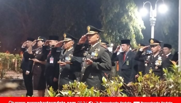 Apel Kehormatan dan Renungan Suci di TMP Purwakarta Warnai Peringatan HUT ke-80 Kemerdekaan RI