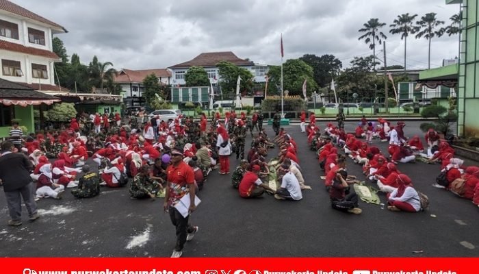 Kodim 0619/Purwakarta Gelar Gebyar Kemerdekaan HUT ke-80 RI: Meriahkan Persatuan dan Kebersamaan
