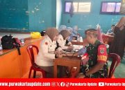 HUT ke-80 TNI, Kodim 0619 Purwakarta Gelar Gempungan dan Bakti Kesehatan