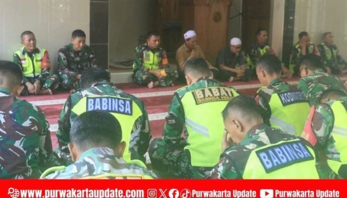 Khidmat, Doa Bersama Kodim 0619/Purwakarta Jadi Wujud Kebersamaan TNI dan Masyarakat