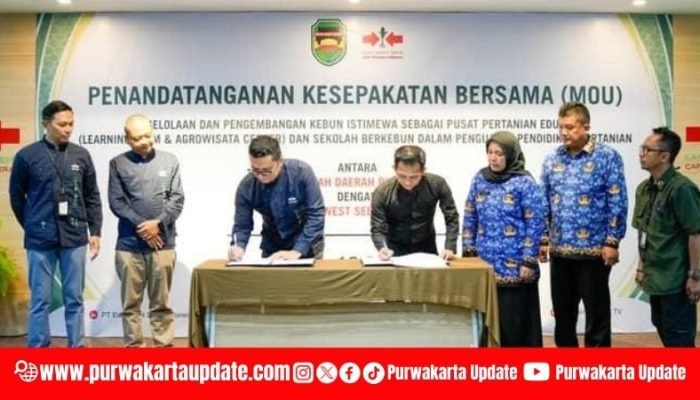Pemkab Purwakarta Gandeng PT East West Seed Indonesia Perkuat Regenerasi Petani dan Ketahanan Pangan