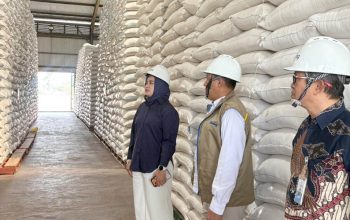 Putih Sari Tinjau Gudang Bulog Purwakarta, Pastikan Stok Beras Aman