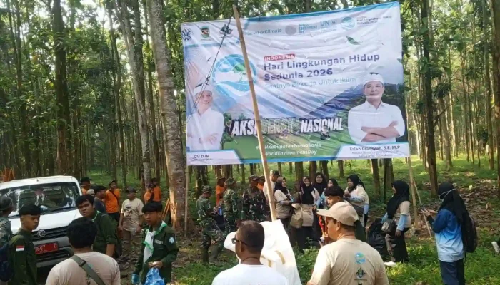 Hari Lingkungan Hidup Sedunia 2026, Perhutani KPH Purwakarta Ajak Masyarakat Jaga Kelestarian Lingkungan Melalui Aksi Bersih dan Penanaman Pohon