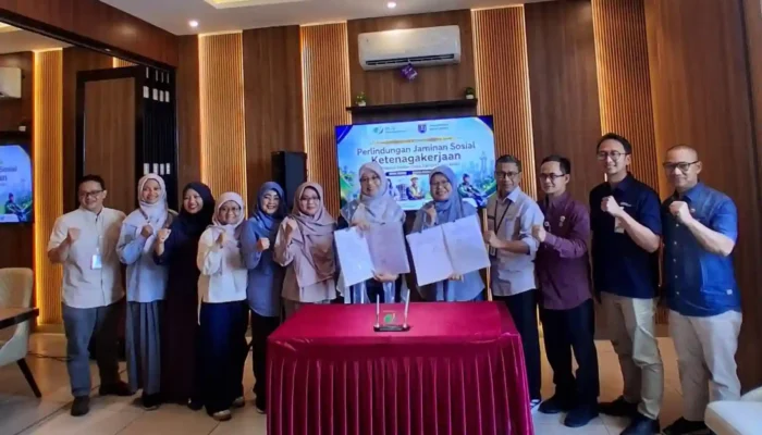 6.760 pekerja rentan di Depok kini mendapatkan perlindungan BPJS Ketenagakerjaan.