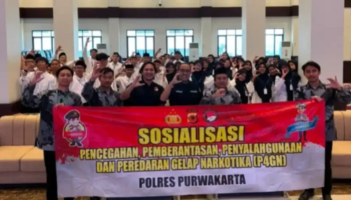 Bentengi Pelajar Dari Bahaya Narkoba, Polres Purwakarta Gencar Lakukan Sosialisasi Ke Sekolah