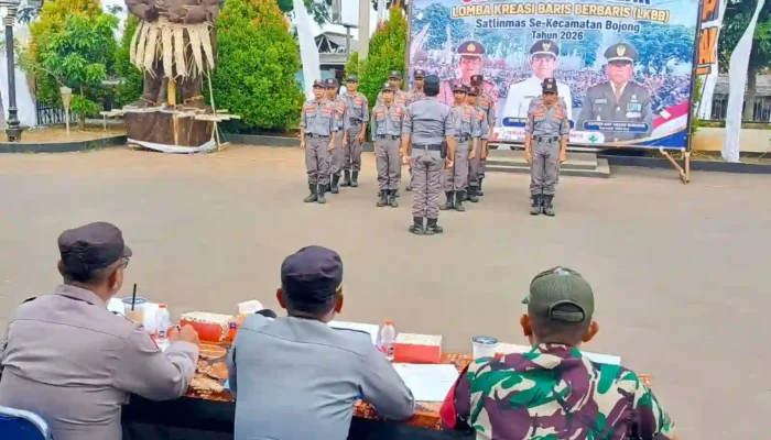 Keseruan Lomba Kreasi Baris Berbaris Linmas Purwakarta Di Kecamatan Bojong