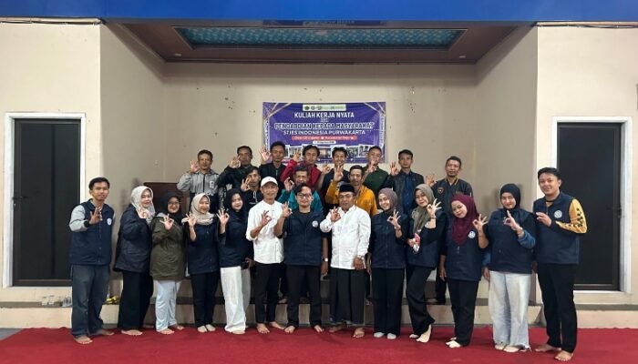 Mahasiswa STIES Indonesia Purwakarta Mulai KKN di Desa Cihanjawar, Siap Berkolaborasi Bangun Potensi Desa