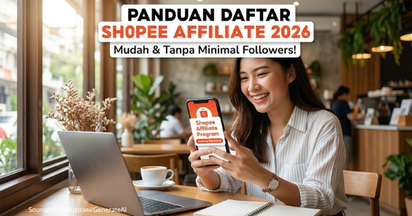 Cara Daftar Shopee Affiliate Terbaru 2026 dari HP: Dijamin Lolos dan Cepat Hasilkan Komisi