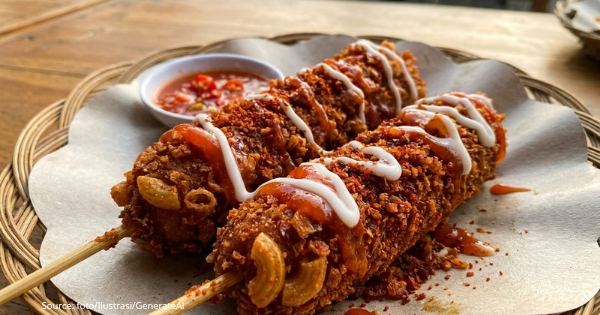 Resep Sate Makaroni Pedas Krispi, Kreasi Jajanan Kekinian yang Mudah Dibuat