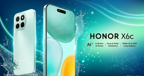 Rp 2 Jutaan Dapat Spesifikasi Canggih! Ini Alasan Honor X6c Layak Jadi HP Pilihan di 2026