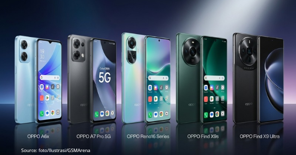 Lini HP OPPO Terbaru 2026 Menggebrak Pasar: Bawa Baterai 8000 mAh Hingga Zoom 120×
